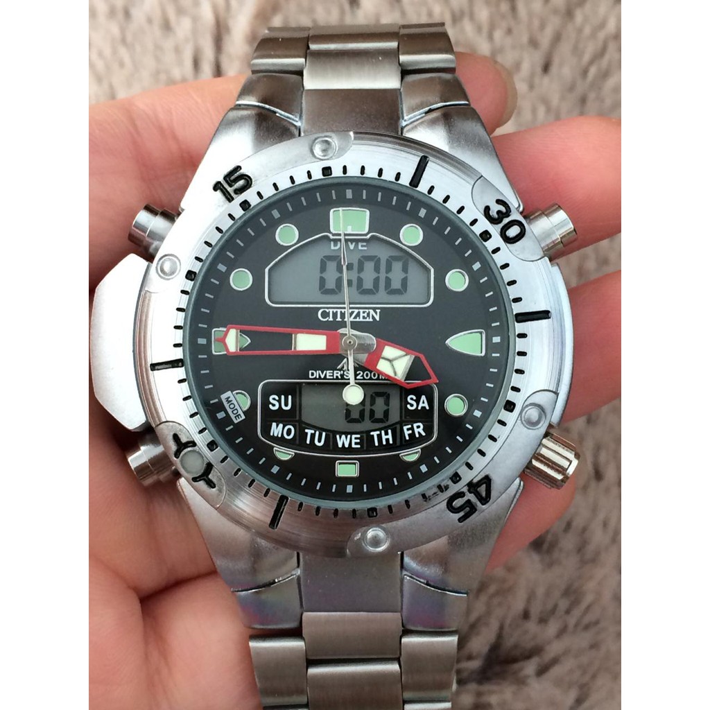 Relógio Masculino Citizen Aqualand Metal