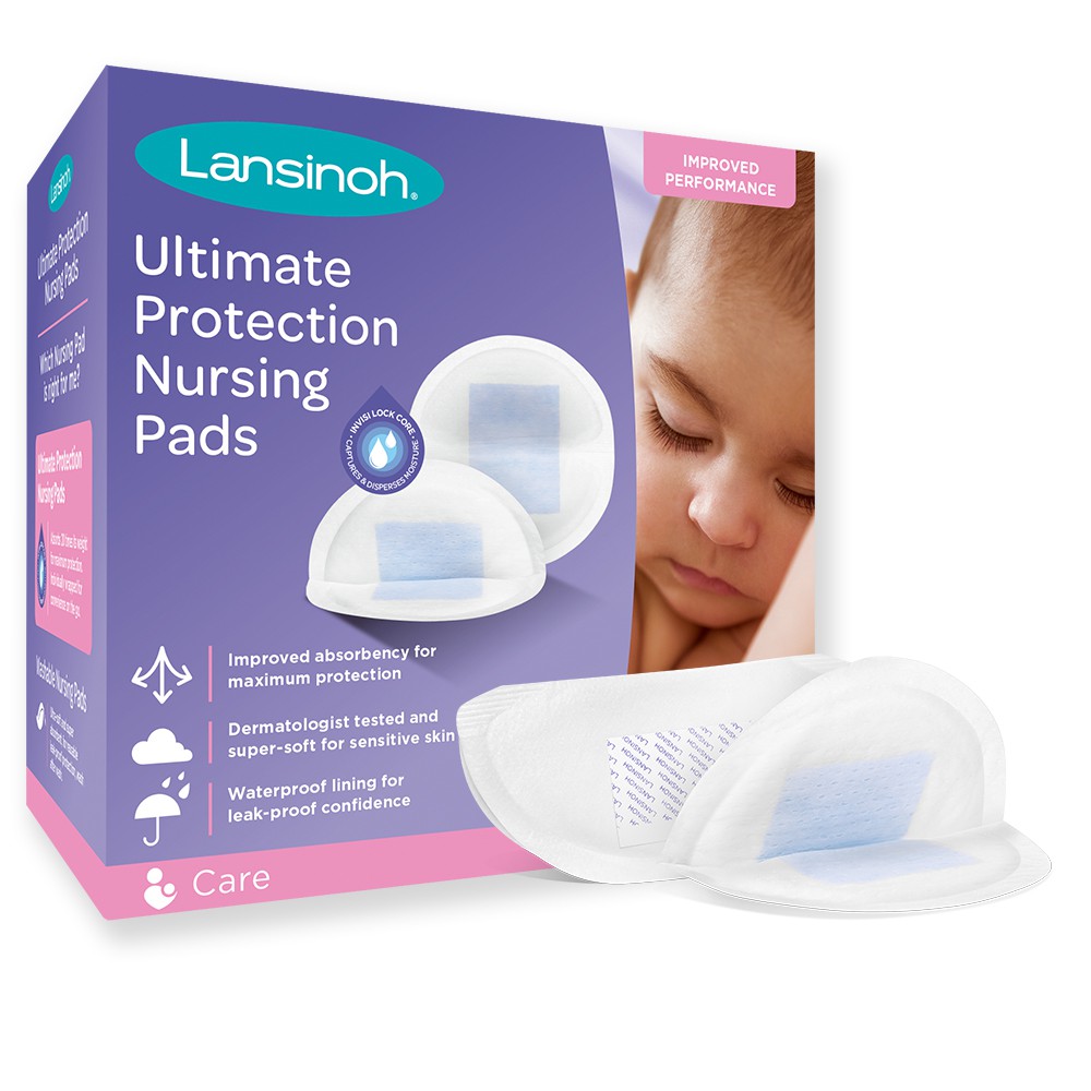 Absorvente para Seios Ultimate Protection Lansinoh - 24 unidades