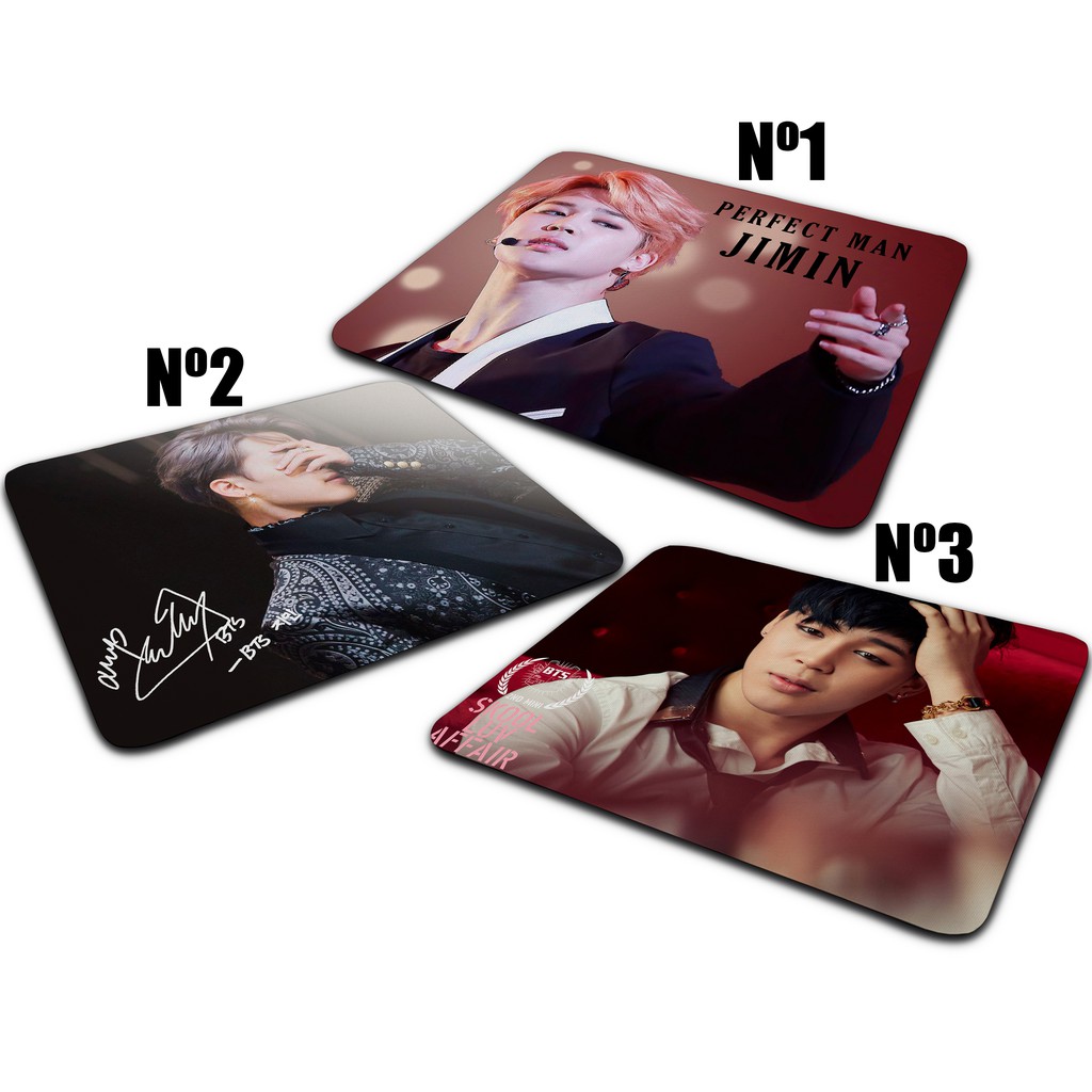 Mousepad Do Bts Kpop Bangtan Boys Música K-pop Jimin / Mouse Pad ...