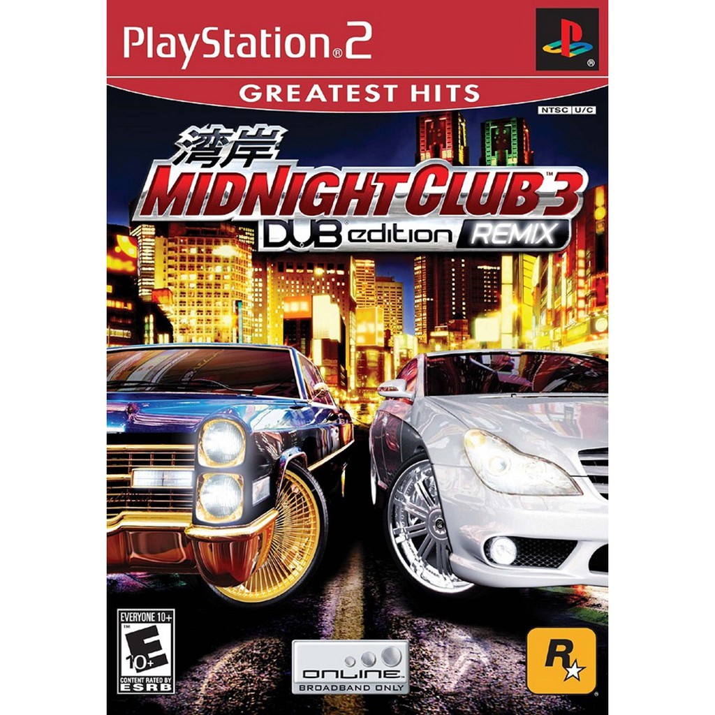 Midnight Club 3: DUB Edition Remix PS2 ISO-Download