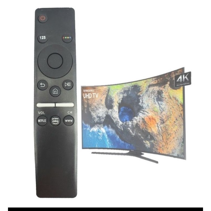 Controle de Tv para Samsung 4k Smart Curva Com Tecla Netflix