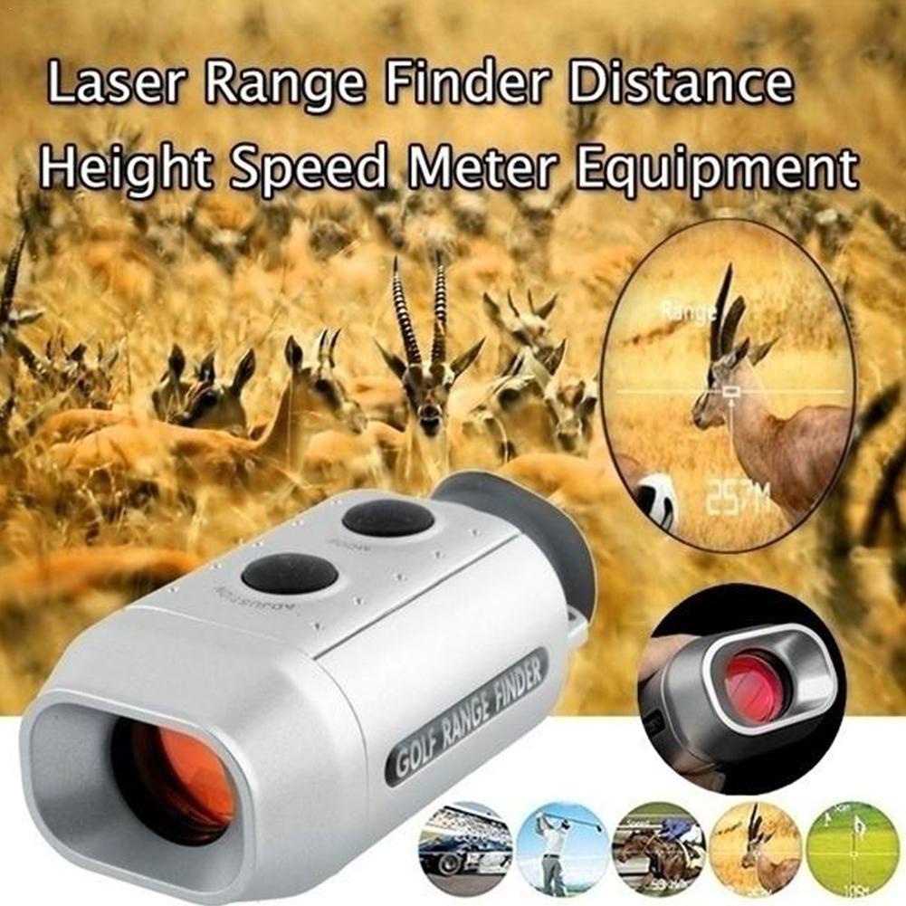 1 Pc 1000 Jardas Telescópio Digital 7x Range Finder Monocular De Golfe Rangefinder LCD Distância Do De Caça I6Z9