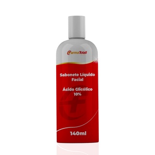 Sabonete Líquido Facial Ácido Glicólico 10% Com 140ml