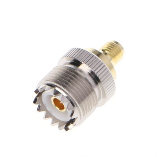 Ahl Adaptador Conector Sma Fêmea Para Uhf Fêmea Rf Coaxial So-239 So239