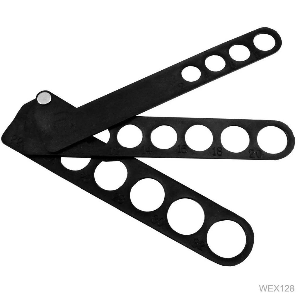 Aneleira (medir Anel) Plástica Com Medida Do Nº 01 Ao Nº 33 em Oferta na Shopee