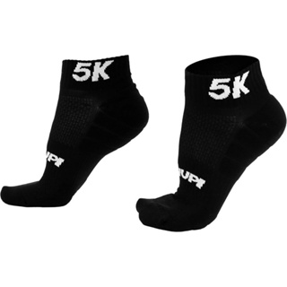 Meia Curta para Corrida HUPI Running Pro 5K Preto em Oferta na Shopee