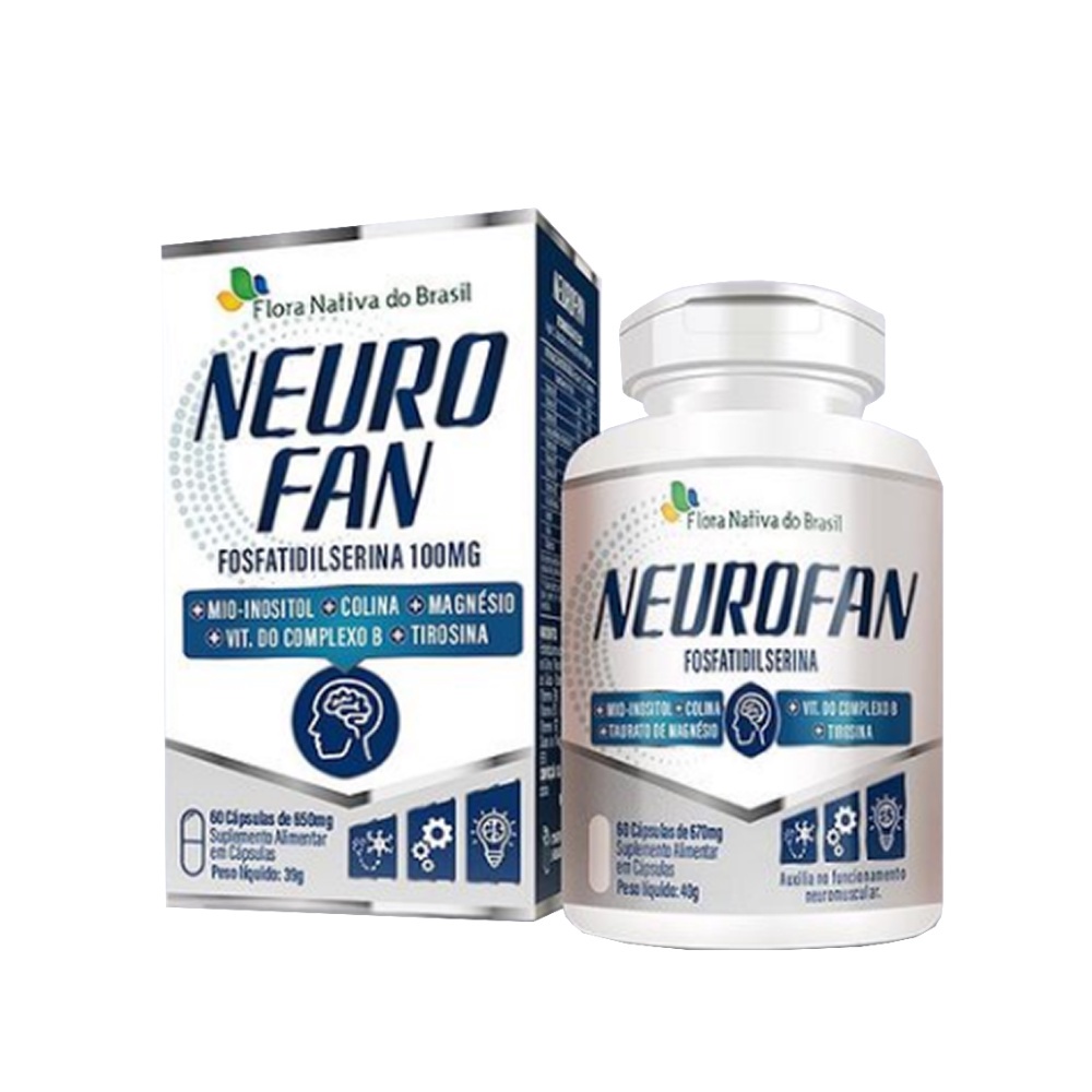 Neurofan 60 Cápsulas (Fosfatidilserina + Associações)