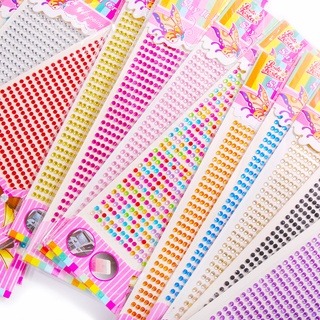Cartela Adesivo Strass Decoração Artesanato