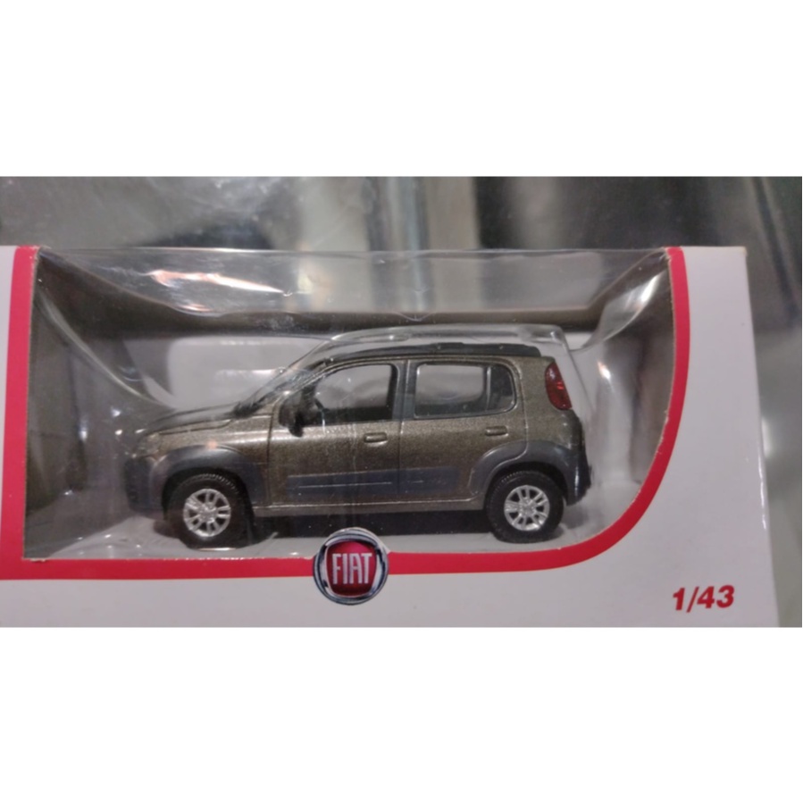 Miniatura Fiat Novo Uno - Uno Way - 1/43