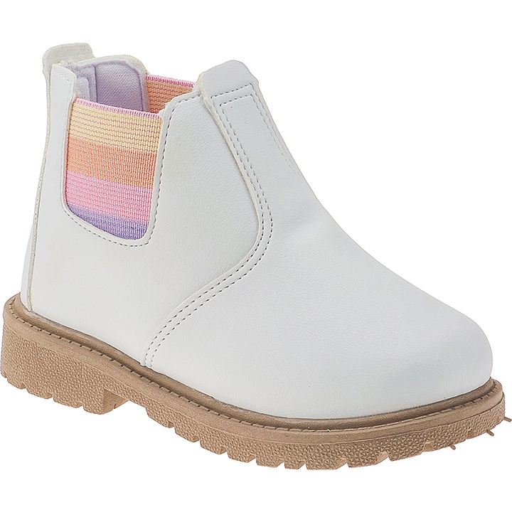 Botinha Coturno Feminina Menina Jequinha Country Festa Junina Sola Tratorada Colorida Antiderrapante