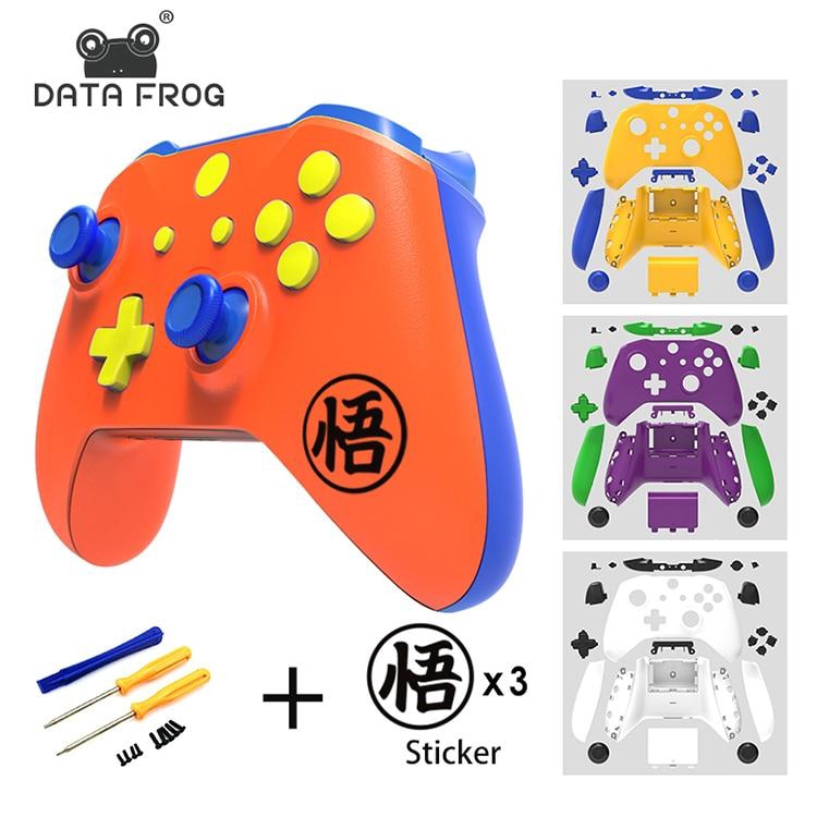 Data Frog Controle de xbox one Gamepad Material Plástico Com Botão Xbox Gamepad Película Protetora