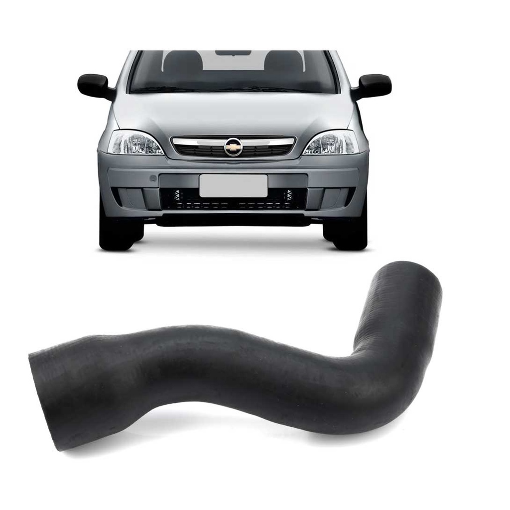 Mangueira superior de entrada água do radiador corsa novo 2002 a 2012 montana 2004 a 2010 em Oferta na Shopee