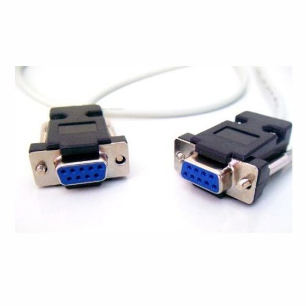 Cabo Recovery Atualização Serial Db9 Rs 232 Fêmea X Fêmea = 9 pinos = tx rx = console = backup recuperação de dados