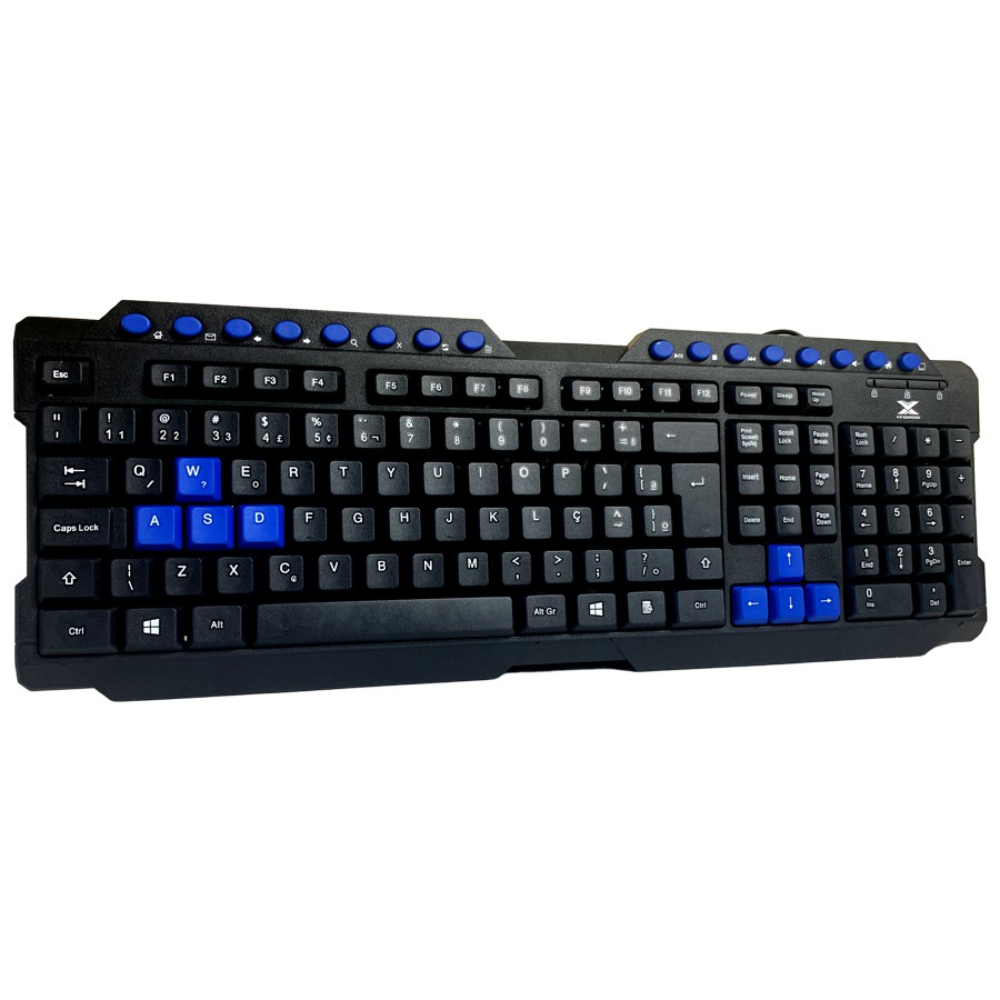 Teclado Multimidia Usb Preto Notebook Pc Abnt2 Com C Shopee Brasil