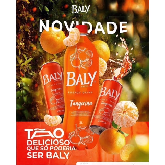 Energético Baly Brasil Varios Sabores 2 litros Envio Imediato