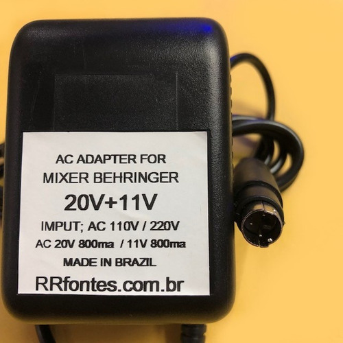 Fonte Ac v 11v Pedaleira Behringer V Amp V Amp2 V Amp3 Lx1b Dfx69 Shopee Brasil