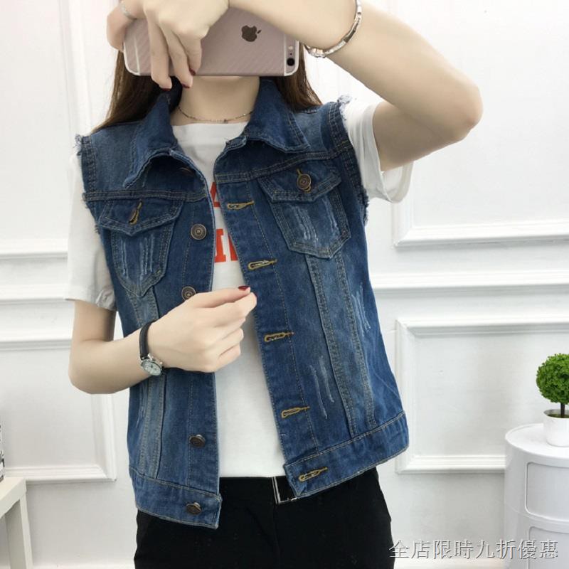 colete jeans feminino curto