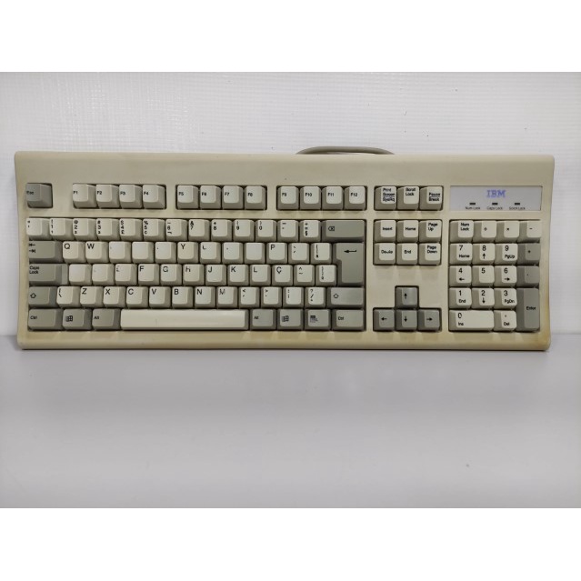 Antigo Teclado Ibm Modelo Kb-8928 1996 Pc Computador Retro