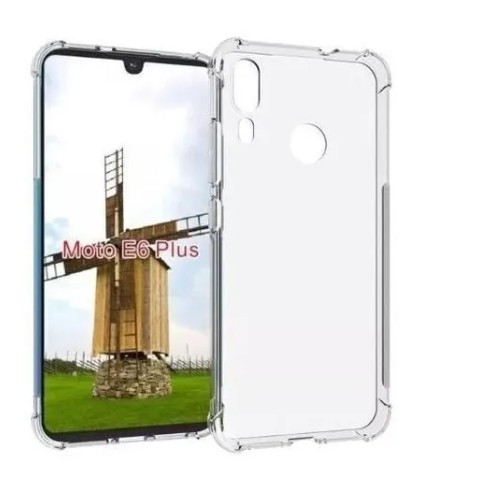 Capa de Silicone Transparente Antiqueda para motorola moto E6,E6S,E6 Play,E6 Plus,E7,E7 Plus,E20,E32,E13 em Oferta na Shopee