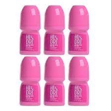 Kit Hi&dri Des Rollon 50ml Powder Fresh C/6