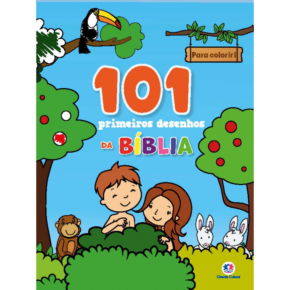 Livro - 101 primeiros desenhos da Bíblia - Capa comum - Ciranda Cultural em Oferta na Shopee