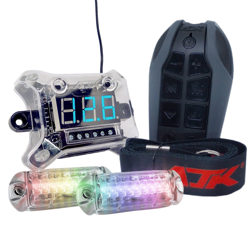 Kit Smart Control Ajk Strobo Voltímetro + Controle Longa Distância em Oferta na Shopee