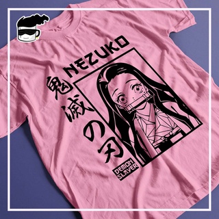 Camiseta Nezuko Unissex Camisa Anime Demon Slayer Kimetsu no Yaiba Feminina Masculina