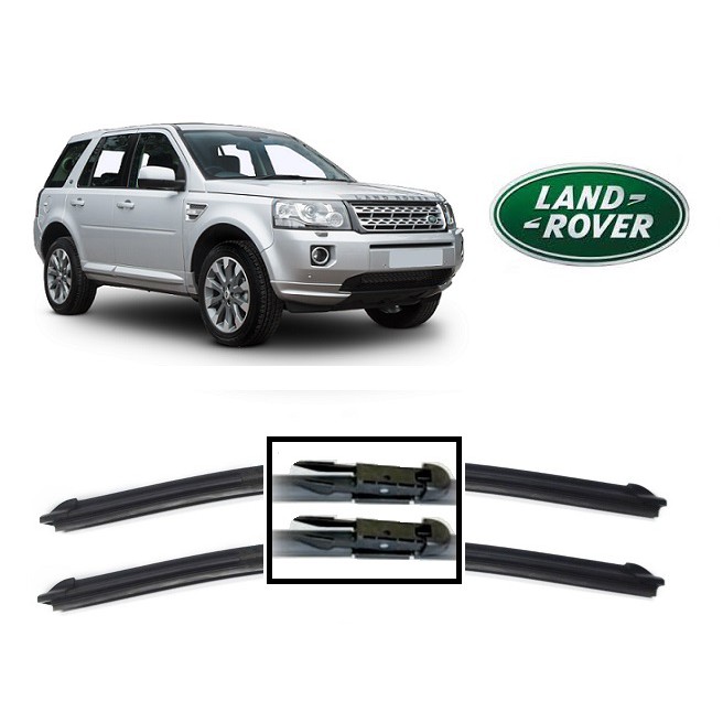 Par De Palhetas Limpador de Parabrisa Dianteiro Land Rover Freelander 2 ano 2007 em Diante