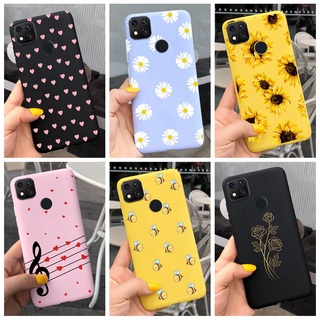 Soft Case Xiaomi Redmi 9 Prime 9C NFC Girassol Popular Tampa Traseira Fina Xiomi 9C 9 C Invólucro 2020 Funda