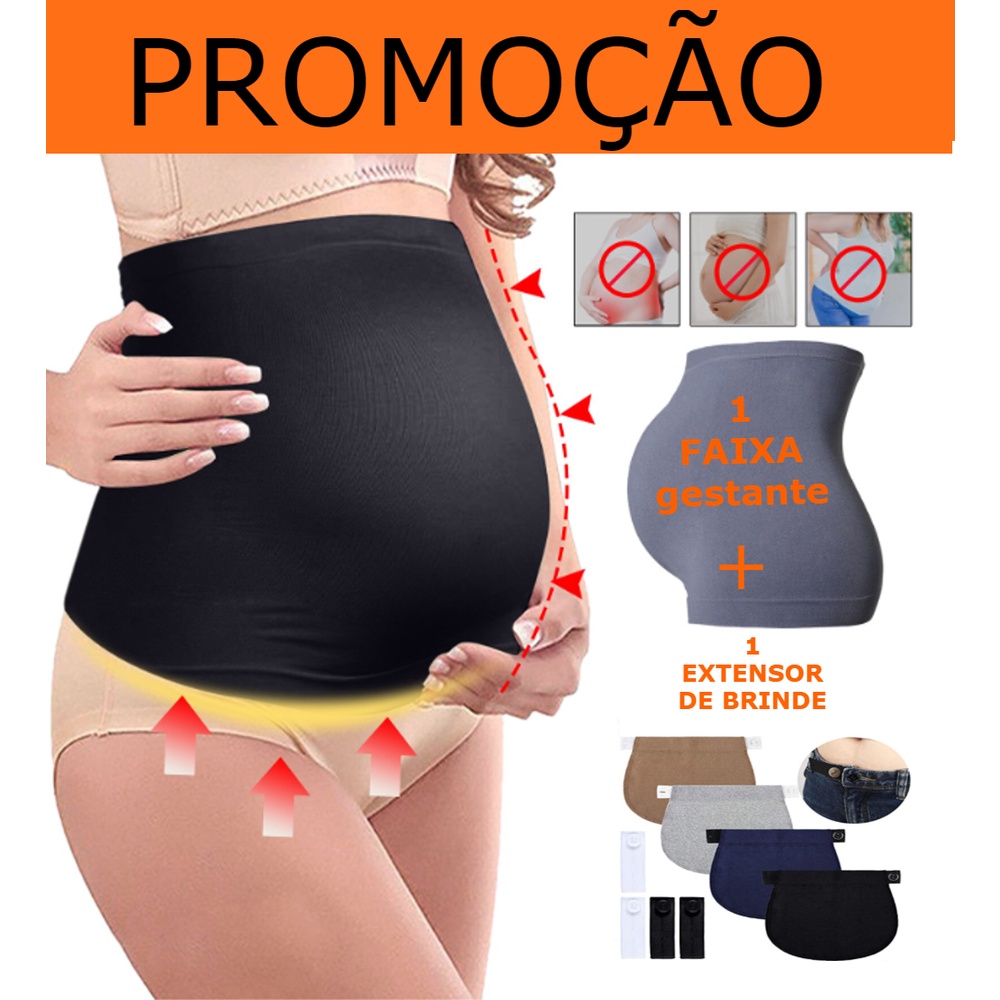 Independent abscess sense Faixa Para Gestante Extensor Kit Sos Gravida Faixa De Gestação Para Calça |  Shopee Brasil