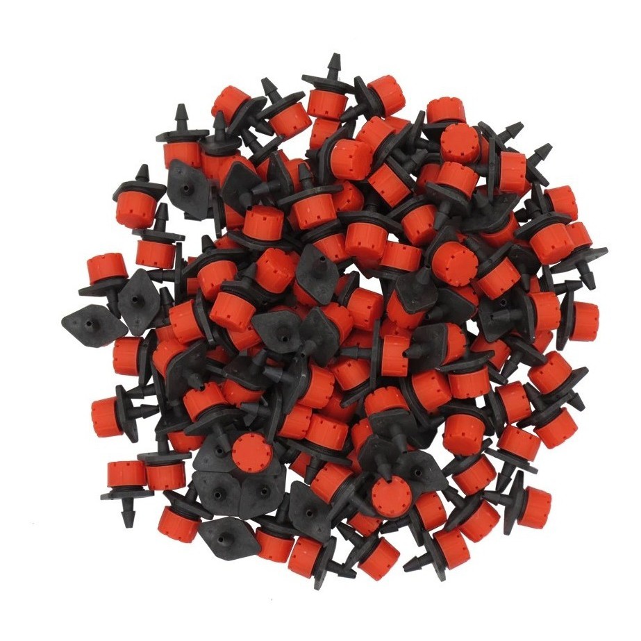 Micro Gotejador Irrigador Micro Fluxo Dripper - 100 Unidades