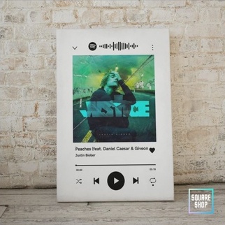 Quadro Spotify Personalizado em Oferta na Shopee