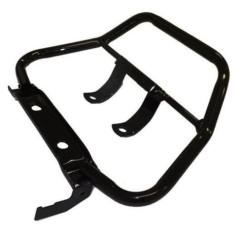 Alça Traseira Honda Titan 150 2004 Até 2008 Modelo Esportiva Preto Polimet