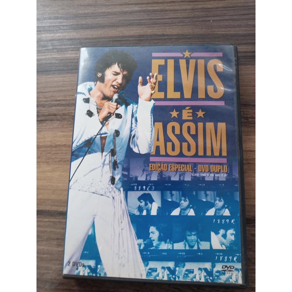 DVD Elvis É Assim Edição Especial DVD Duplo