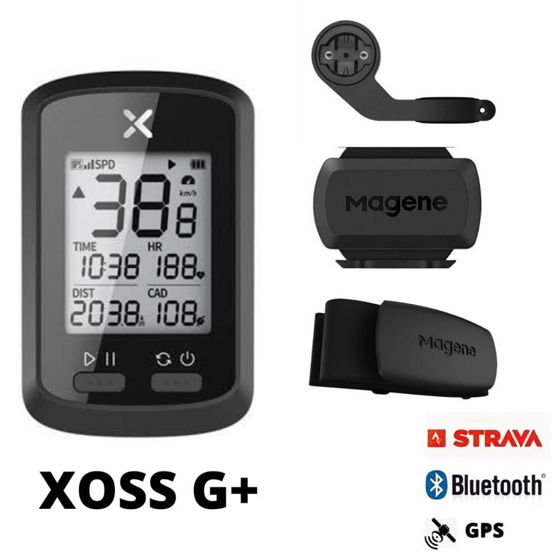 Gps bike Xoss G+ bicicleta com sensor cadência e