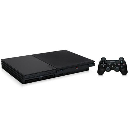 Playstation 2 + 1 Controle + Jogo 3 + Garantia!