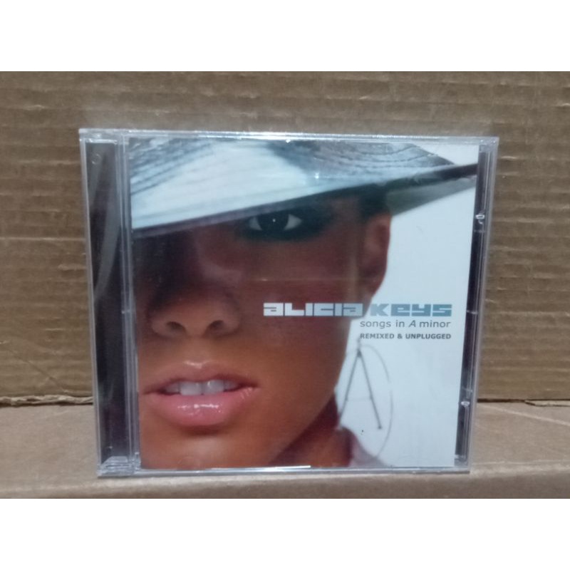 CD ALICIA KEYS- SONGS IN A MINOR- REMIXED E UNPLUGGED (ORIGINAL-LACRADO)