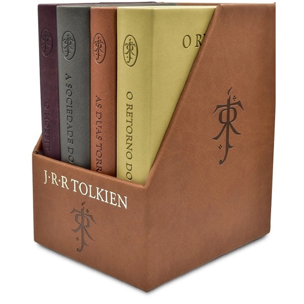 KIT 4 LIVROS SENHOR DOS ANEIS Pocket Luxo De O Senhor Dos Anéis + O Hobbit