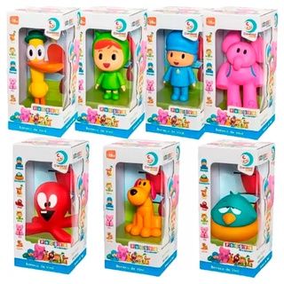 Boneco Da Turma Do Pocoyo De Vinil Pocoyo Nina Pato Loula Elly Fred Ou ...