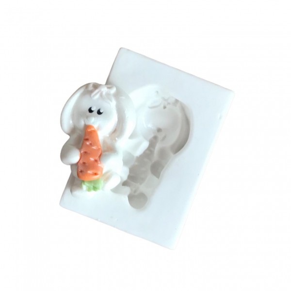 Molde De Silicone Coelhinha Kaká Molde Para Confeitaria Molde Para Biscuit 1269