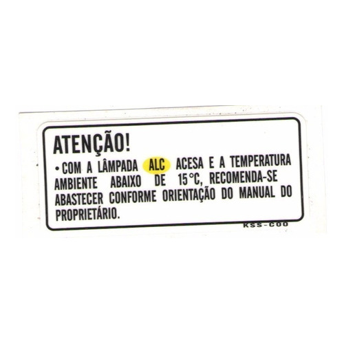 Adesivo De Precaução Titan Mix 2011 A 2013 (ALC) em Oferta na Shopee