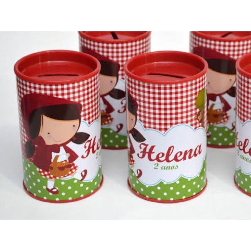 30 Cofrinhos Personalizados- Temos Outros Temas