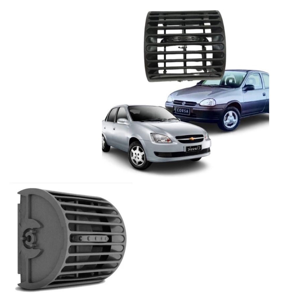 Difusor De Ar Cinza Corsa Classic 2004 2005 2006 2007 2008 padrão original