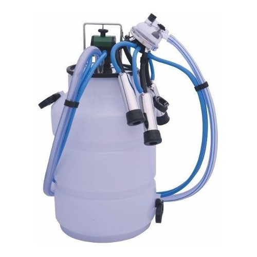 conjunto de ordenha 450ml com tarro de leite de 40 litros.