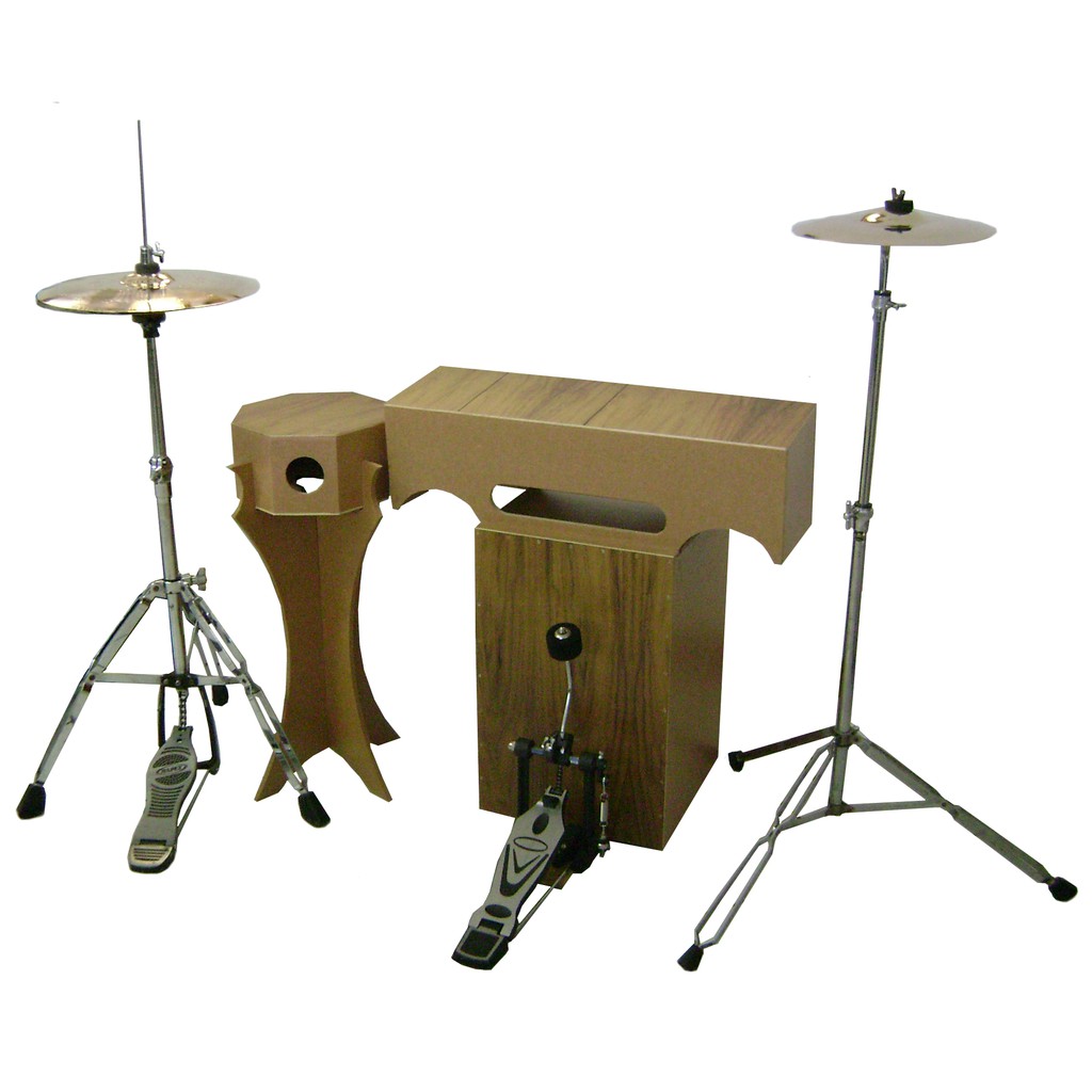 Cajón Kit Percussão Shopee Brasil