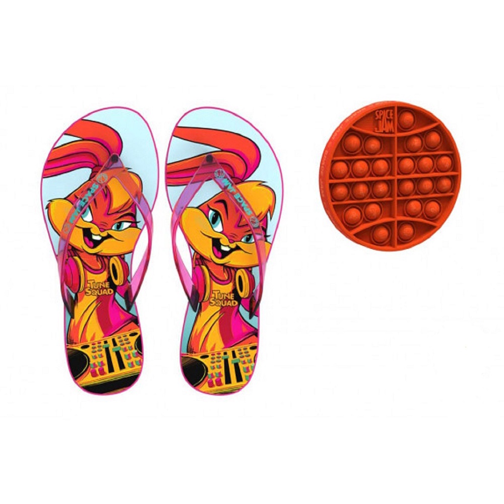 Chinelo Infantil Feminino Space Jam