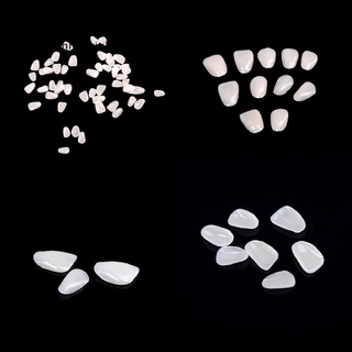 【 WT 】 50pcs Facetas Médicas Dentes De Resina Porcelana Anterior Superior Filmes Dentários Novos 50pcs Médico