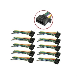 Kit 10 Chicote Rádio Pioneer Mvh-x168ui 1880ub Mixtrax Pioneer Novo 2250 2280 4250 5250 6250 7250 em Oferta na Shopee