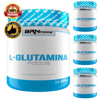 Kit 4x L-Glutamina 300g - BRNFOODS em Oferta na Shopee