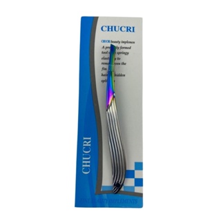 Pinça Chanfrada Folha Color ChuCri Para Designer De Sobrancelhas em Oferta na Shopee
